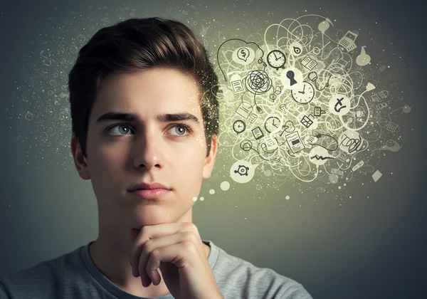 成年人对 ADHD 症状有了清晰的认识,思绪井然有序。