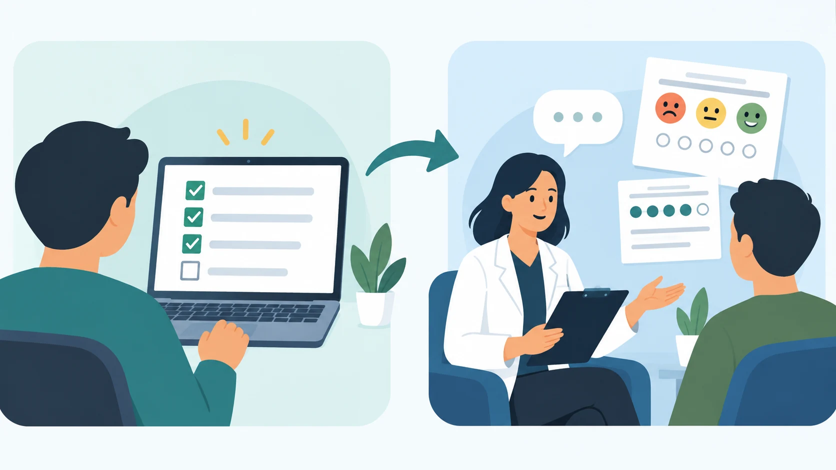 ADHD screening versus evaluation